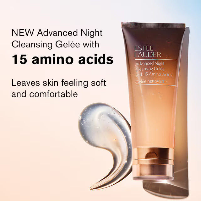 Estee Lauder Advanced Night Cleansing Gel Glow Crush Beauty