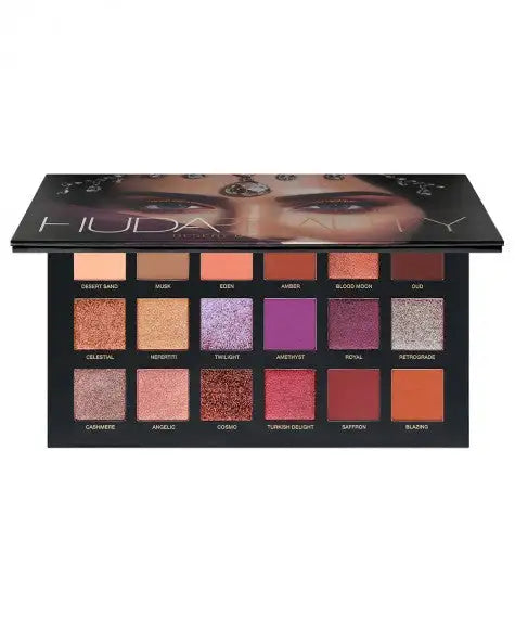 Huda Beauty Desert Dusk Eyeshadow Palette Glow Crush Beauty