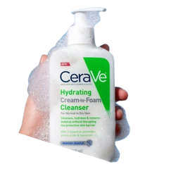 CeraVe Hydrating Cream To Foam Cleanser Glow Crush Beauty