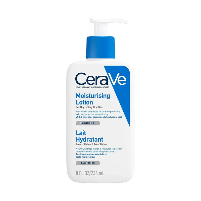 CeraVe Fragrance-Free Moisturising Lotion – For Dry to Very Dry Skin Glow Crush Beauty