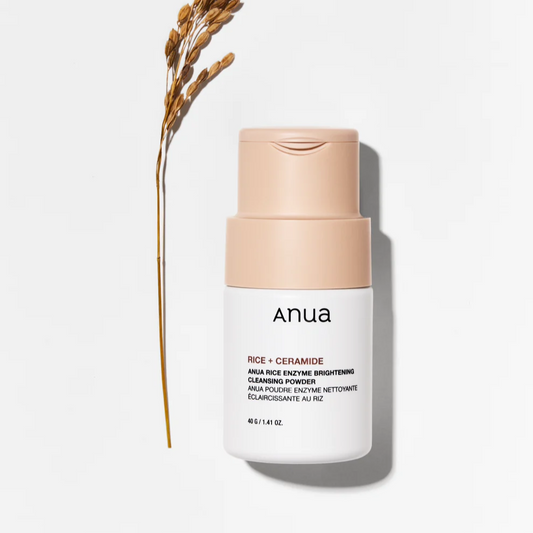 Anua Rice Enzyme Brightening Cleansing Powder Glow Crush Beauty
