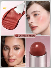 SHEGLAM Buttery Bliss Blush Stick – Creamy Dewy Blush for a Natural Glow Glow Crush Beauty