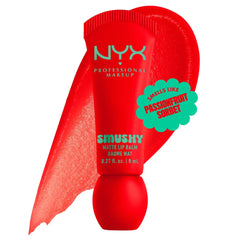 NYX  Smushy Matte Lip Balm, Tinted Lip Moisturizer with Soft, Matte Finish Glow Crush Beauty