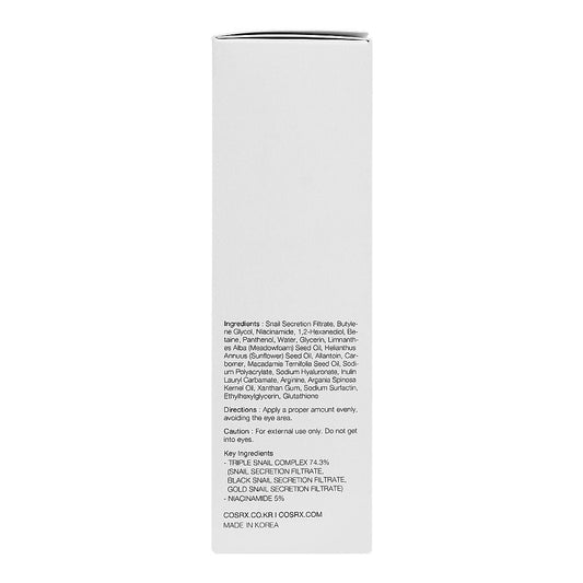 COSRX Advanced Snail Radiance Dual Essence, 80ml Glow Crush Beauty