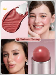SHEGLAM Buttery Bliss Blush Stick – Creamy Dewy Blush for a Natural Glow Glow Crush Beauty