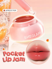 SHEGLAM Hydra Jelly Pocket Lip Jam – Hydrating, Nourishing & Moisturizing Lip Glow Crush Beauty