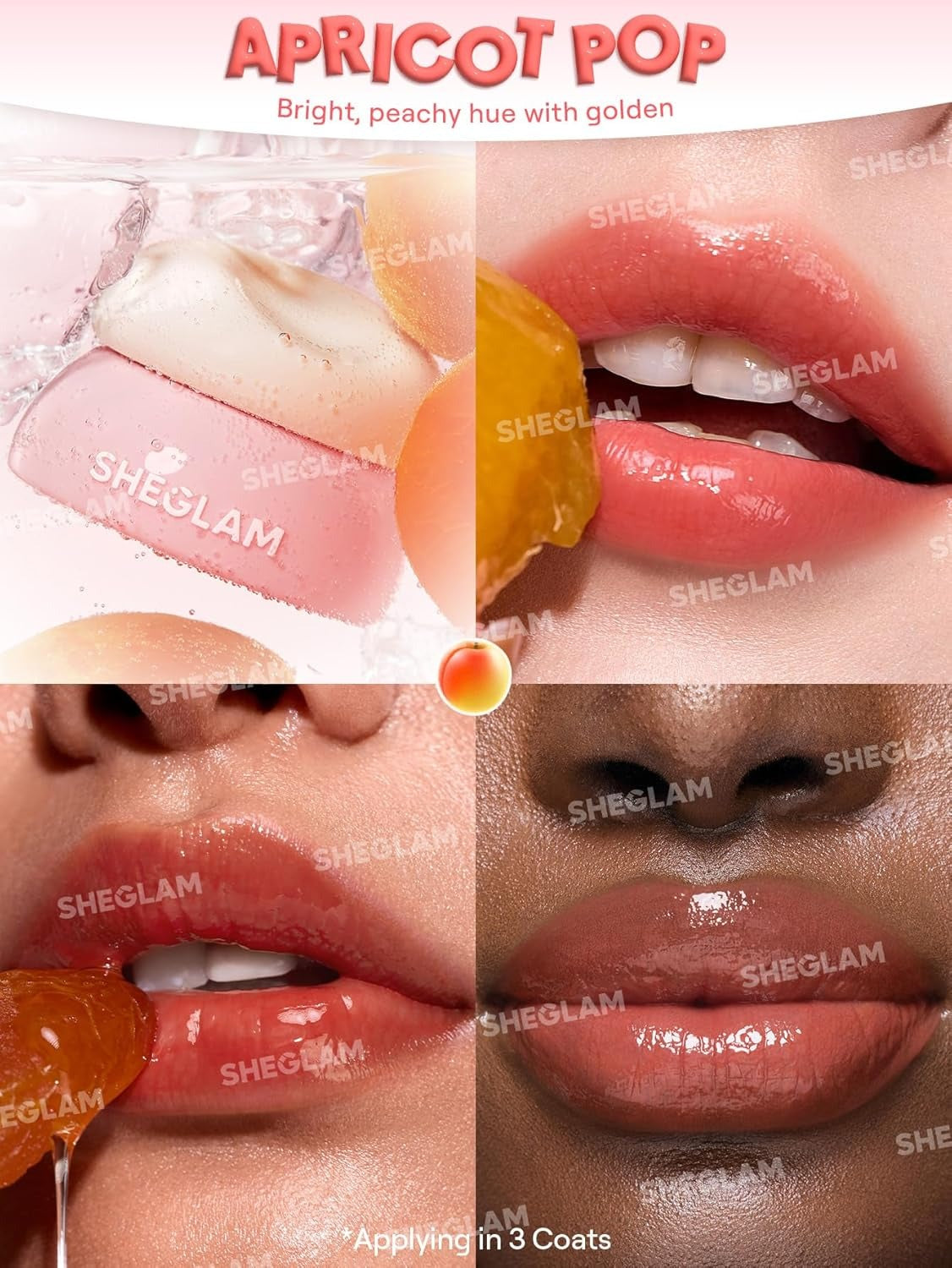 SHEGLAM Hydra Jelly Pocket Lip Jam – Hydrating, Nourishing & Moisturizing Lip Glow Crush Beauty