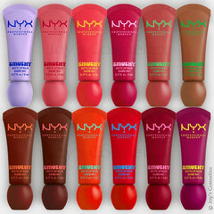 NYX  Smushy Matte Lip Balm, Tinted Lip Moisturizer with Soft, Matte Finish Glow Crush Beauty