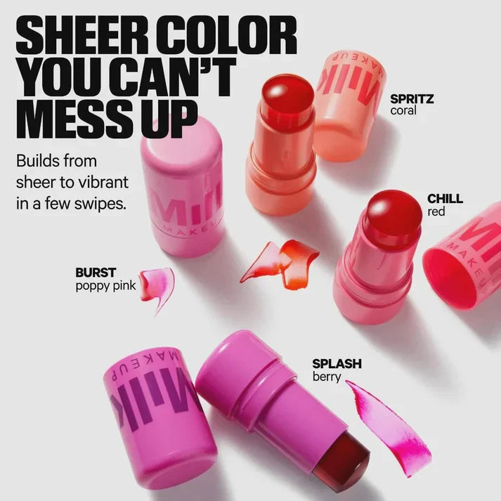 MILK MAKEUP Cooling Water Jelly Tint – Dual Lip & Cheek Blush Stain Glow Crush Beauty