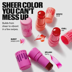MILK MAKEUP Cooling Water Jelly Tint – Dual Lip & Cheek Blush Stain Glow Crush Beauty