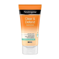 Neutrogena Clear & Defend Facial Scrub Glow Crush Beauty