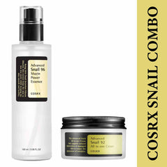 COSRX Snail Essence + Snail Cream Combo Glow Crush Beauty