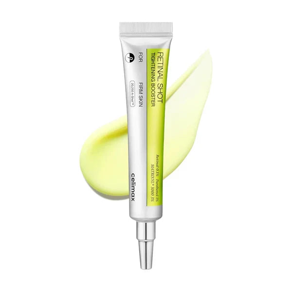 CELIMAX The Vita A Retinal Shot Tightening Booster | with Retinal 0.1%, Matryxyl 3%, Pore Minimizer, Wrinkles & Fine Lines, Firmer Skin, 15ml Glow Crush Beauty