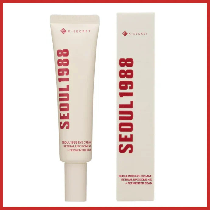 SEOUL 1988 Eye Cream – Retinal Liposome 4% + Fermented Bean Glow Crush Beauty